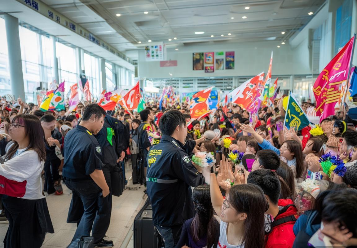 冠军战队GEN返韩，数百粉丝机场接机-易倍电竞